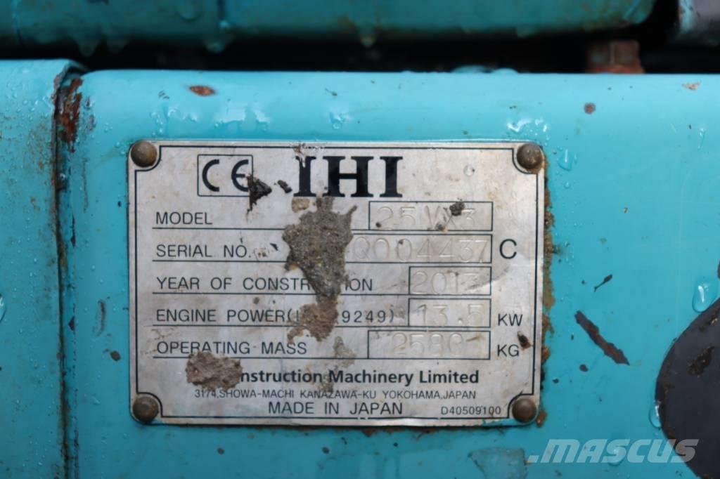 IHI 25 VX 3 Minibagger < 7t