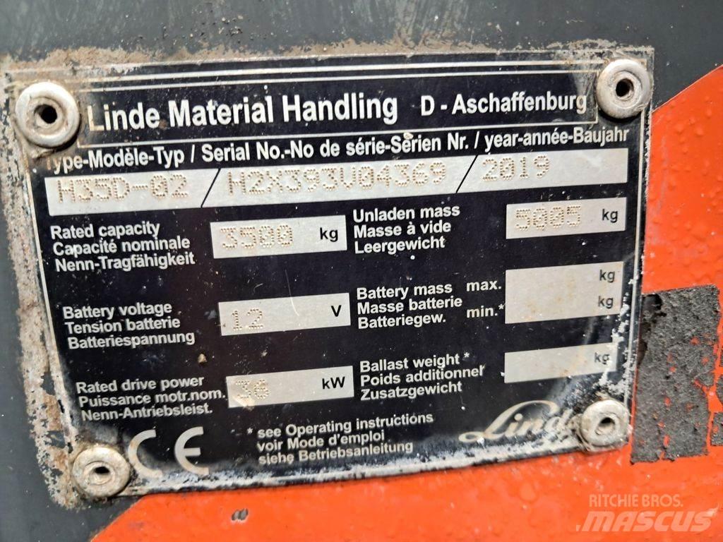 Linde H35D-02 Dieselstapler