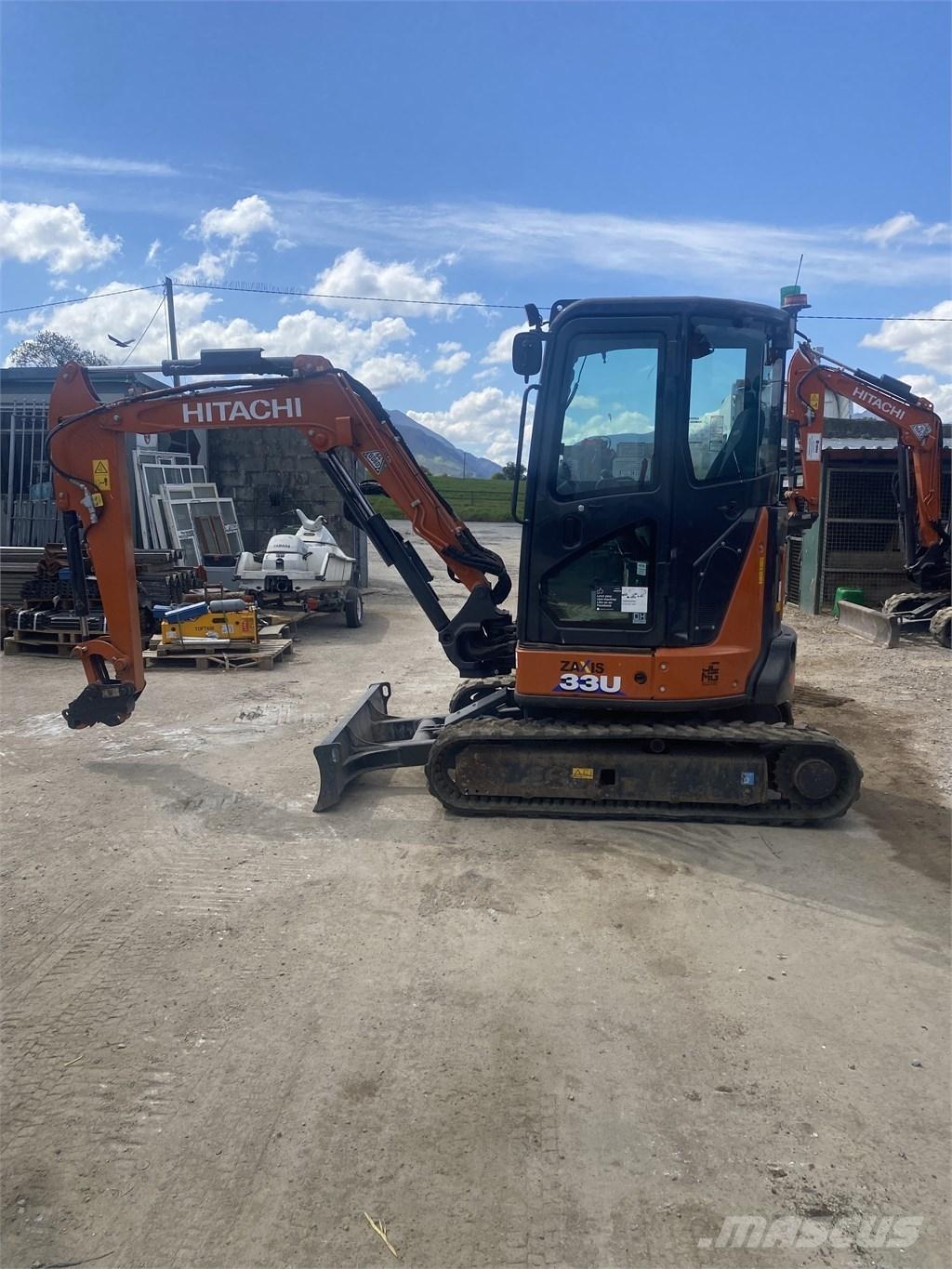 Hitachi Zaxis33U-6 Minibagger < 7t