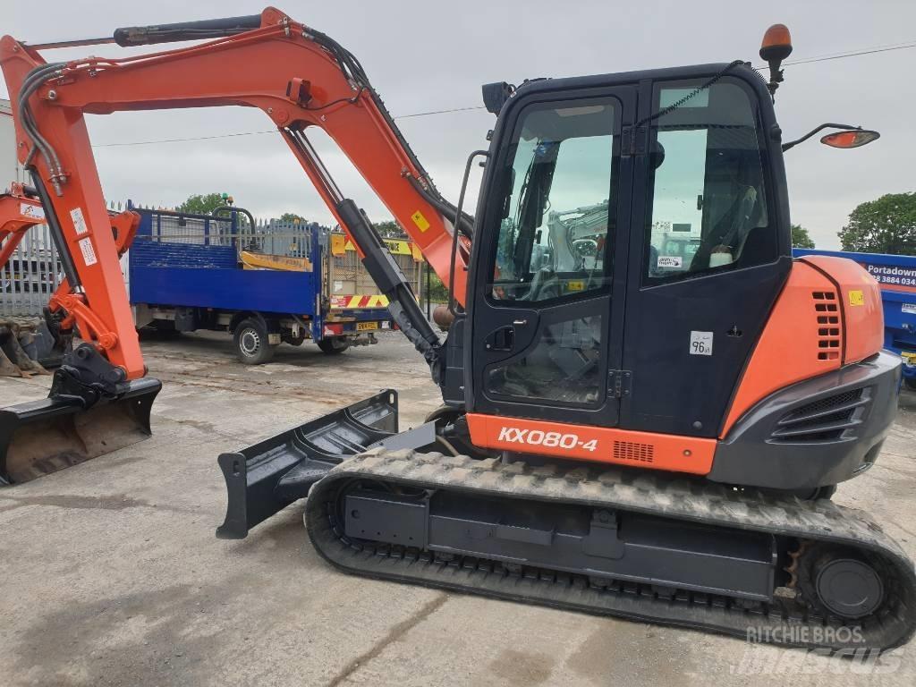 Kubota KX 080-4 Midibagger  7t - 12t