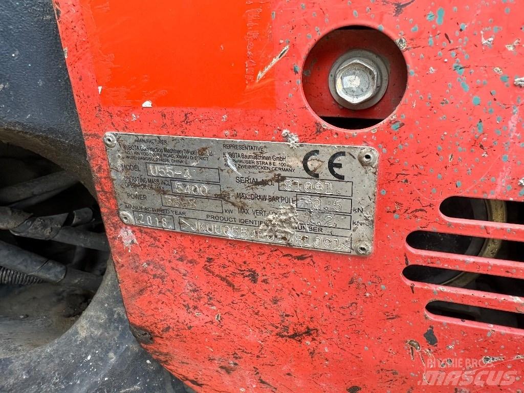 Kubota KX 055-4 Minibagger < 7t