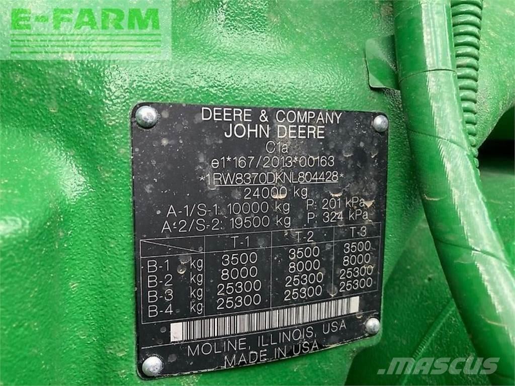 John Deere 8rx370 Traktoren