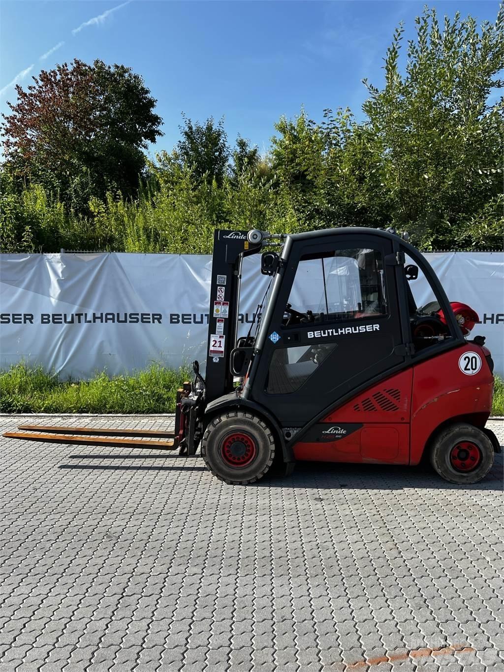 Linde H25T/600 Gasstapler