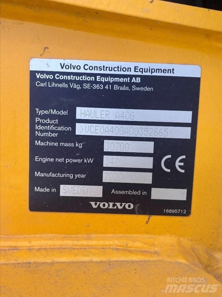 Volvo A40G Dumper - Knickgelenk