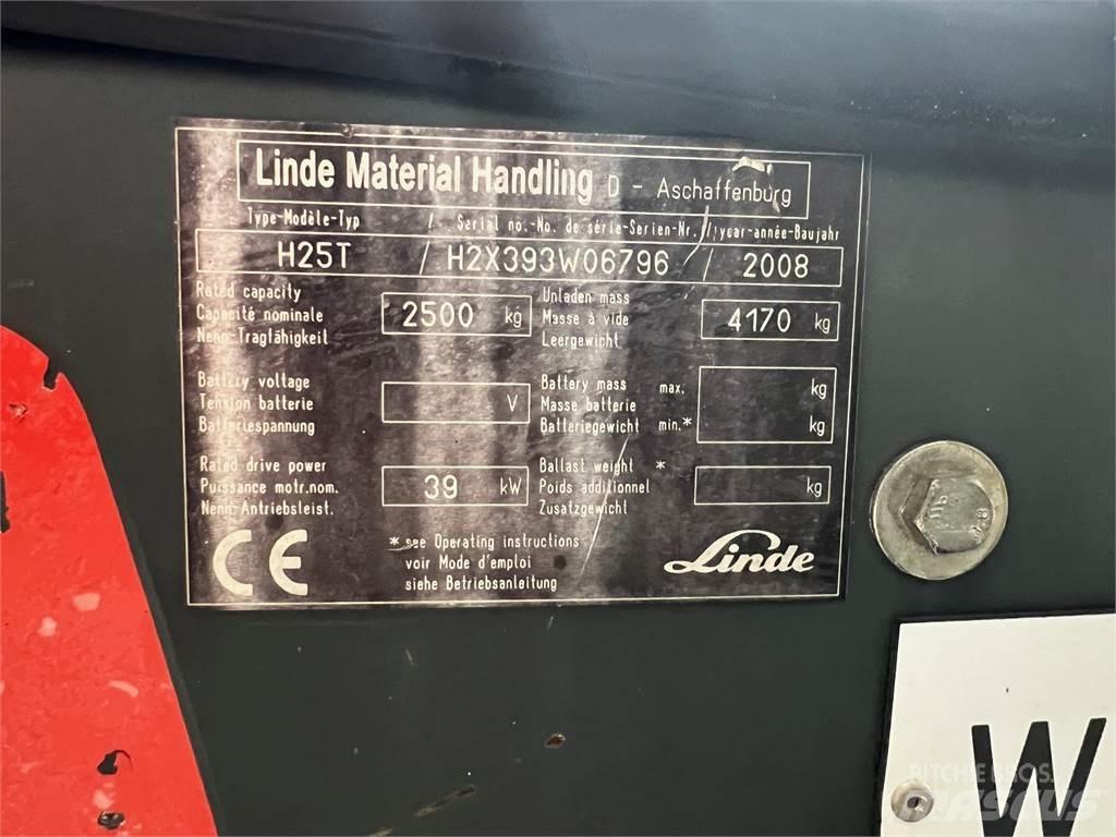 Linde H25T Gasstapler
