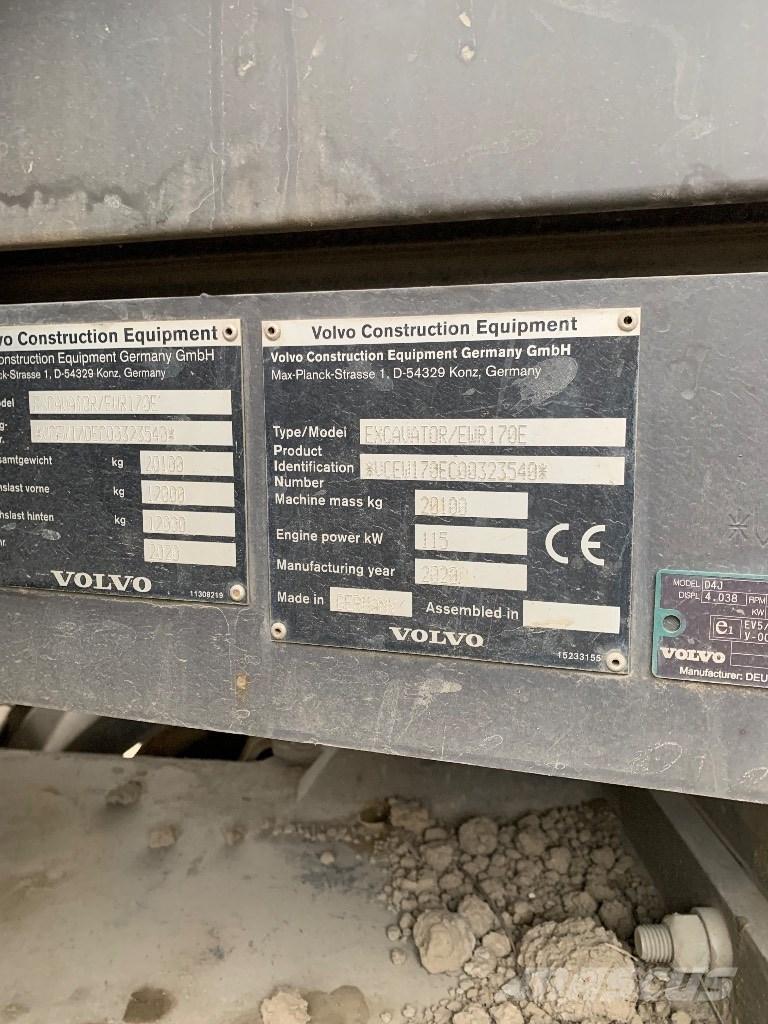 Volvo EWR 170 E Mobilbagger