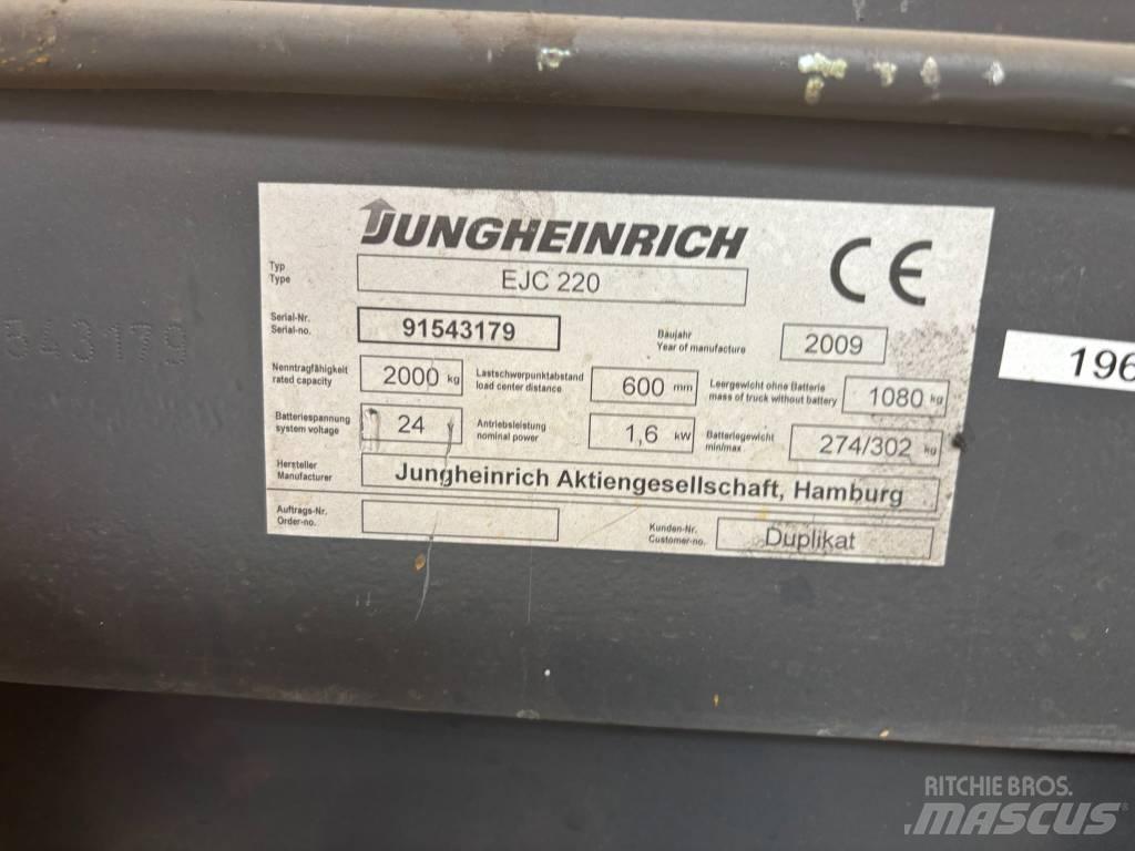 Jungheinrich EJC220 Deichselstapler
