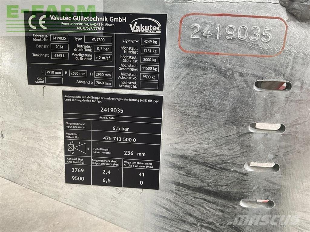  va 7300 Tankauflieger