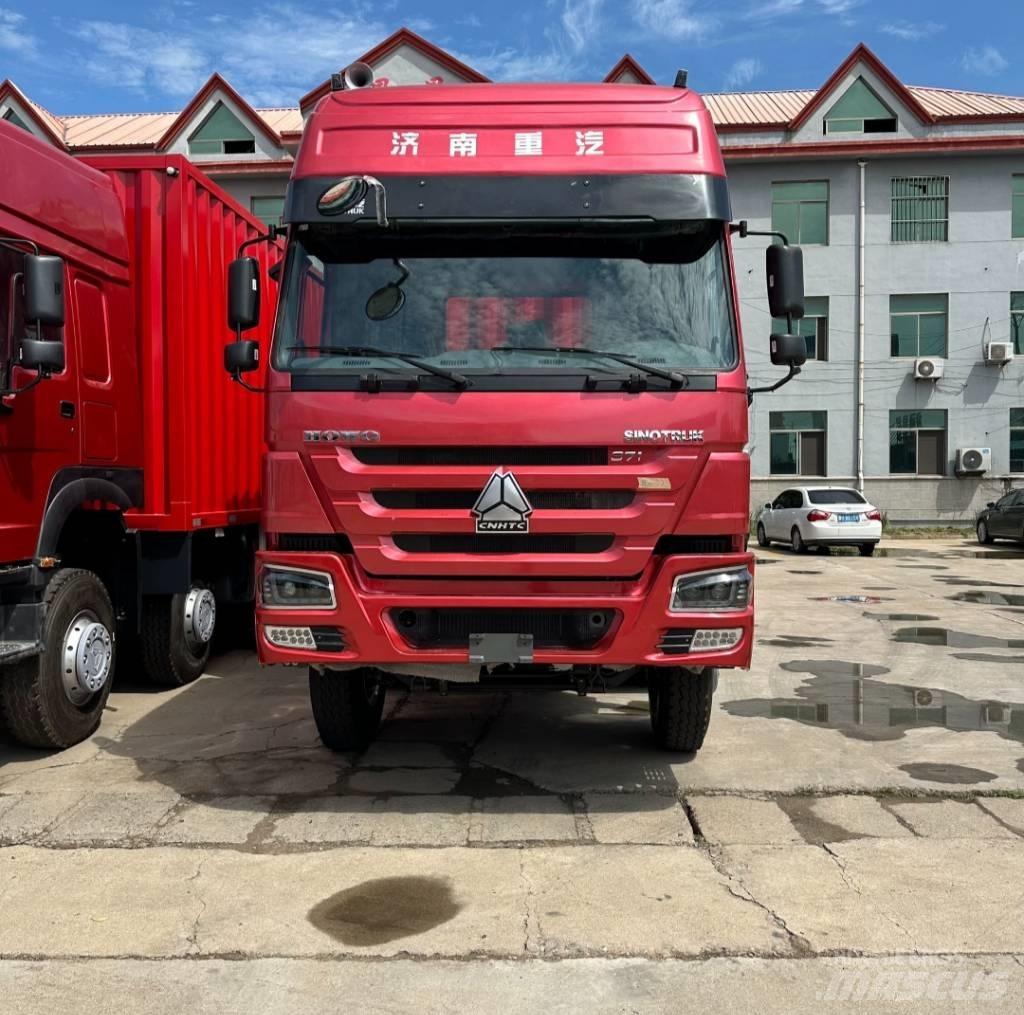 Howo 371 Box body trucks