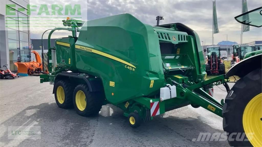 John Deere c451r Quaderpressen