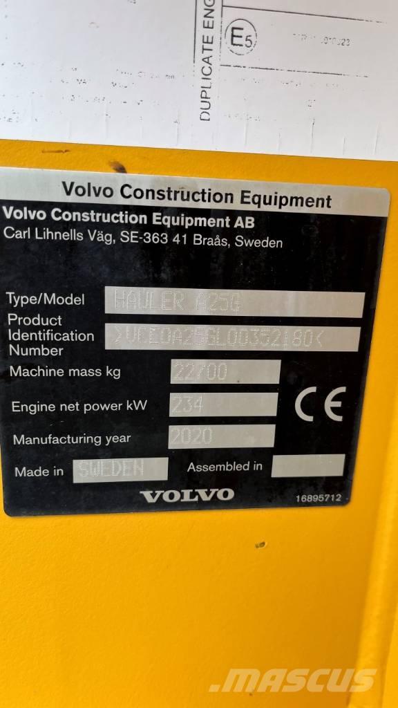 Volvo A25G Dumper - Starr