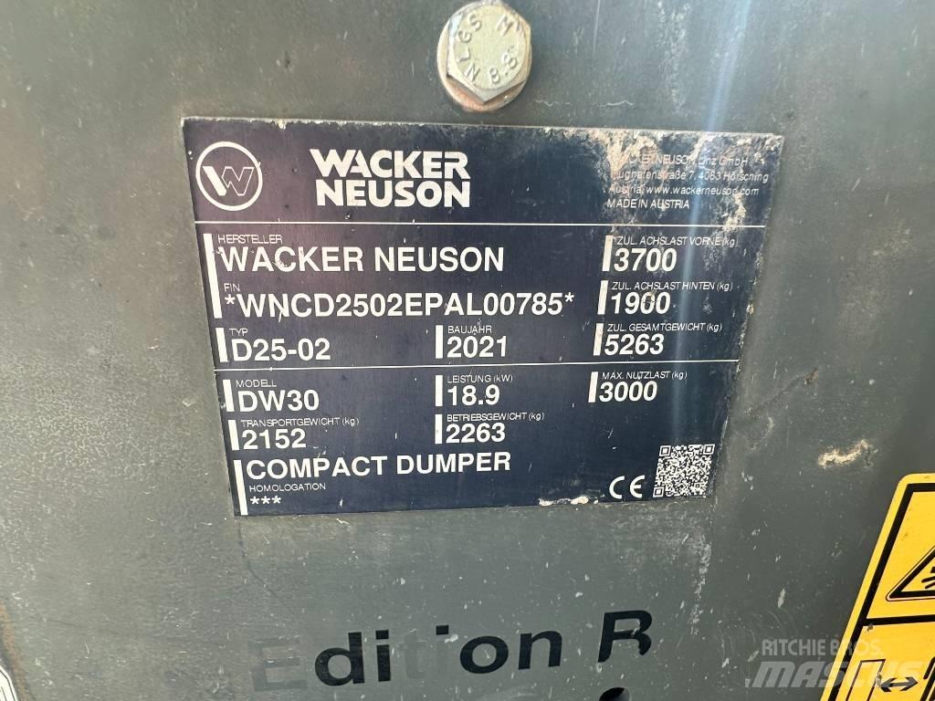 Wacker Neuson DW 30 Minidumper