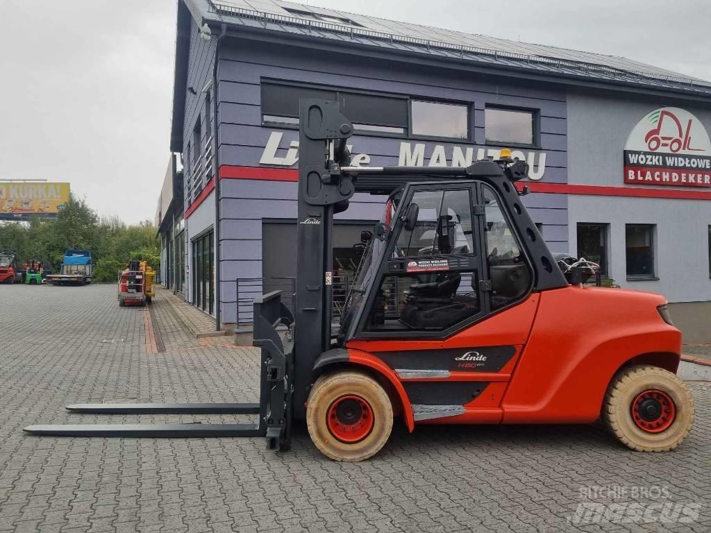Linde H80T-03/1100 Gasstapler