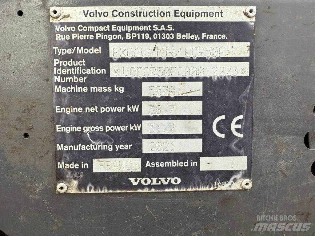 Volvo ECR50F Minibagger < 7t