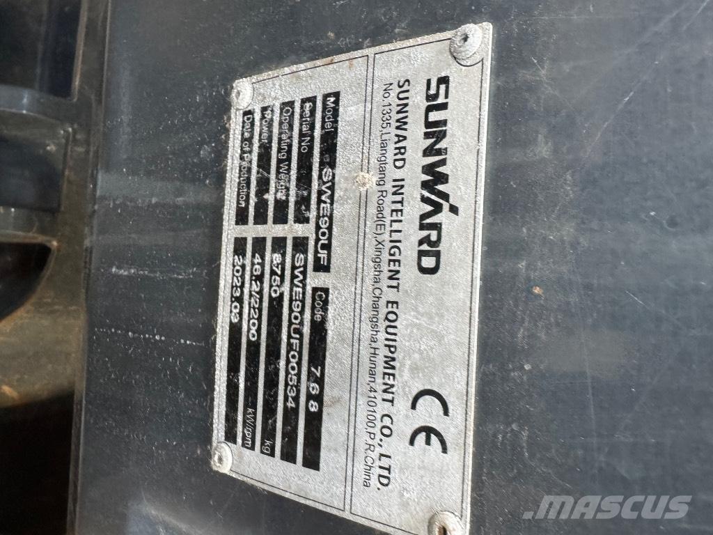 Sunward SWE90UF Midibagger  7t - 12t
