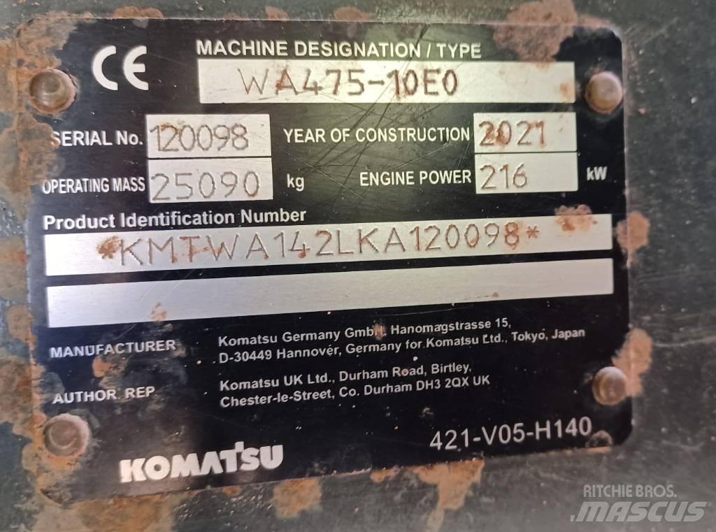 Komatsu WA 475-10E0 Radlader