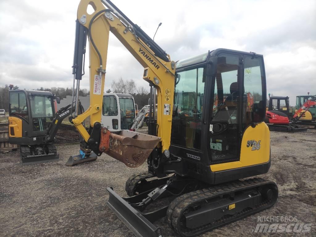 Yanmar SV 26 2017r Minibagger < 7t