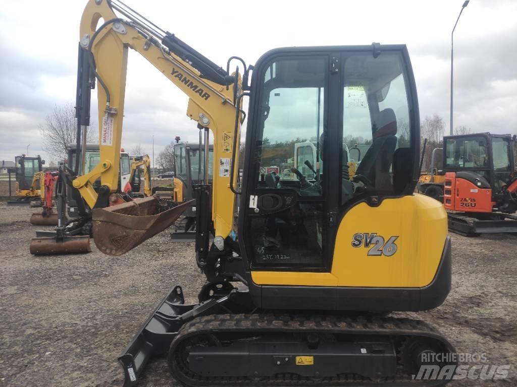 Yanmar SV 26 2017r Minibagger < 7t