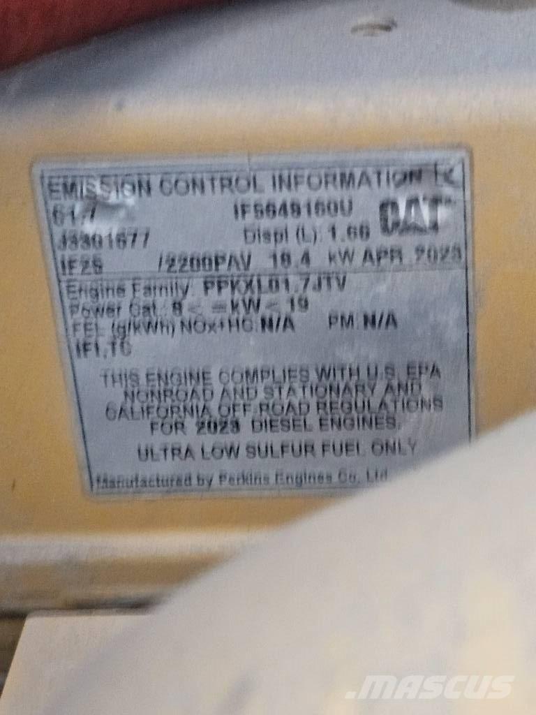 CAT CB 2.7 GC Erdbauwalzen