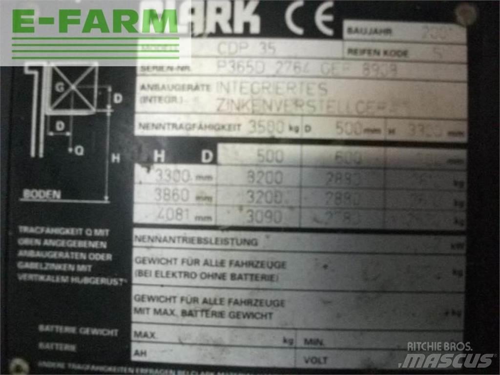 Clark cdp 35 Andere Gabelstapler