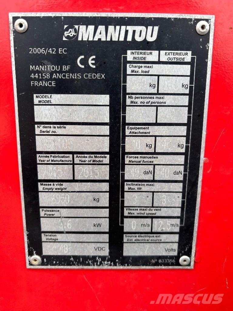 Manitou 170 AETJL Gelenkteleskoparbeitsbühnen