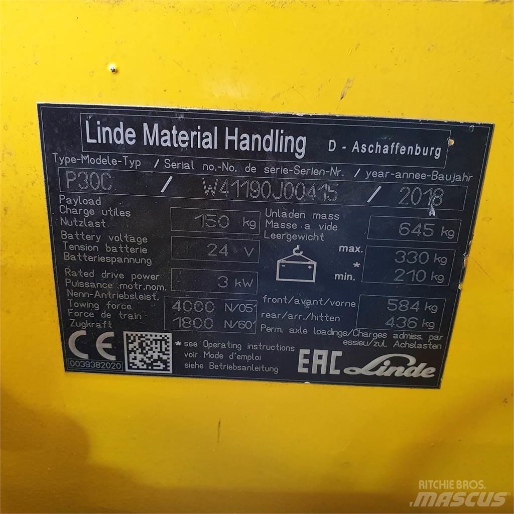Linde P30C Schlepper