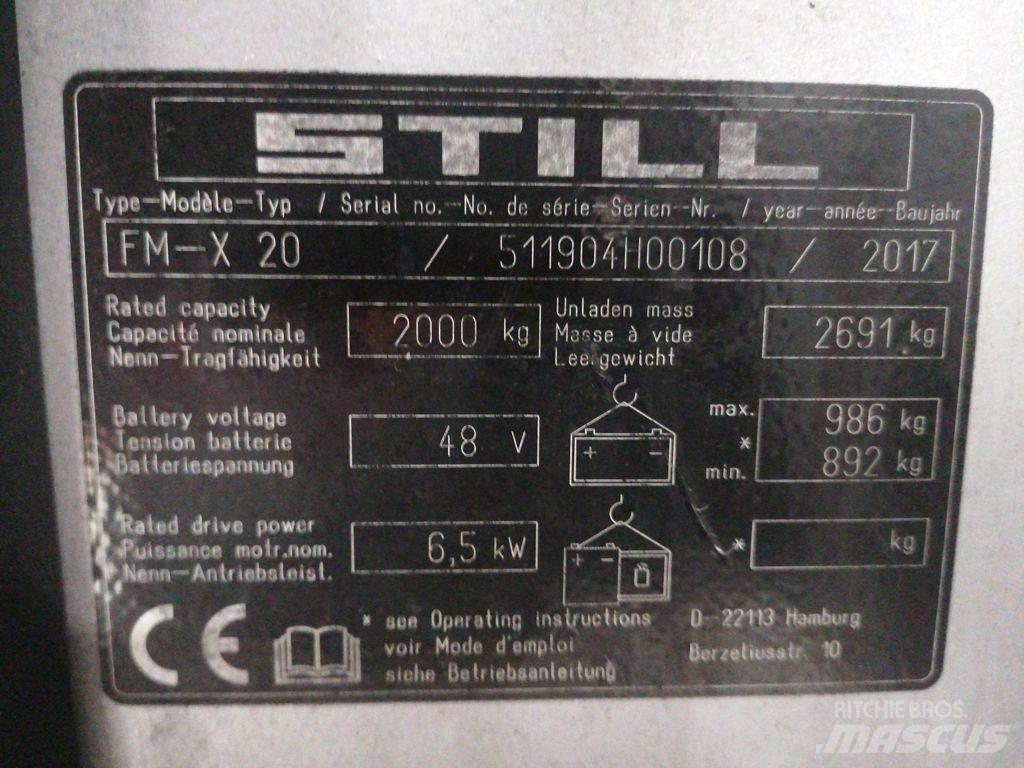 Still FM-X20 Schubmaststapler