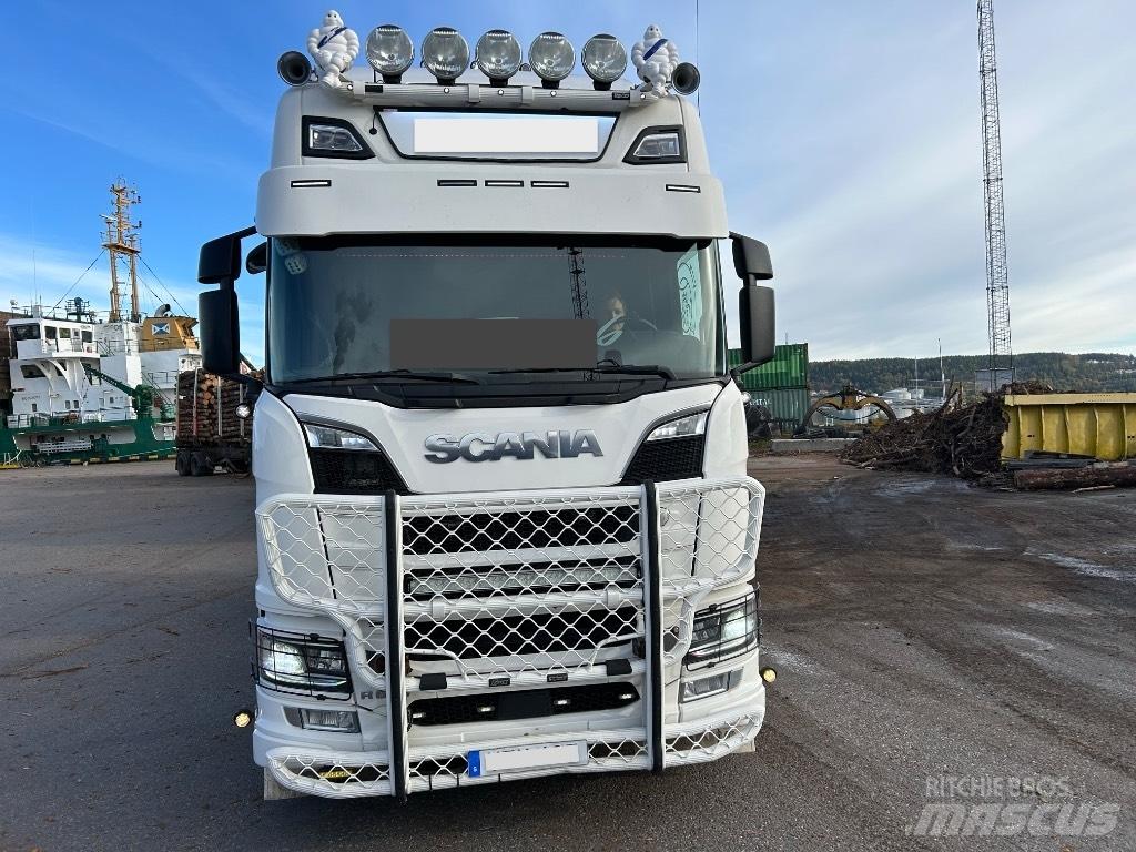 Scania R 650 Holztransporter