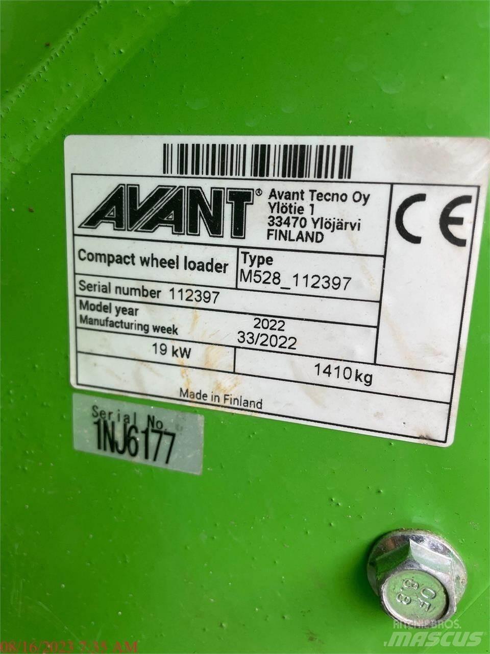 Avant 528 Radlader