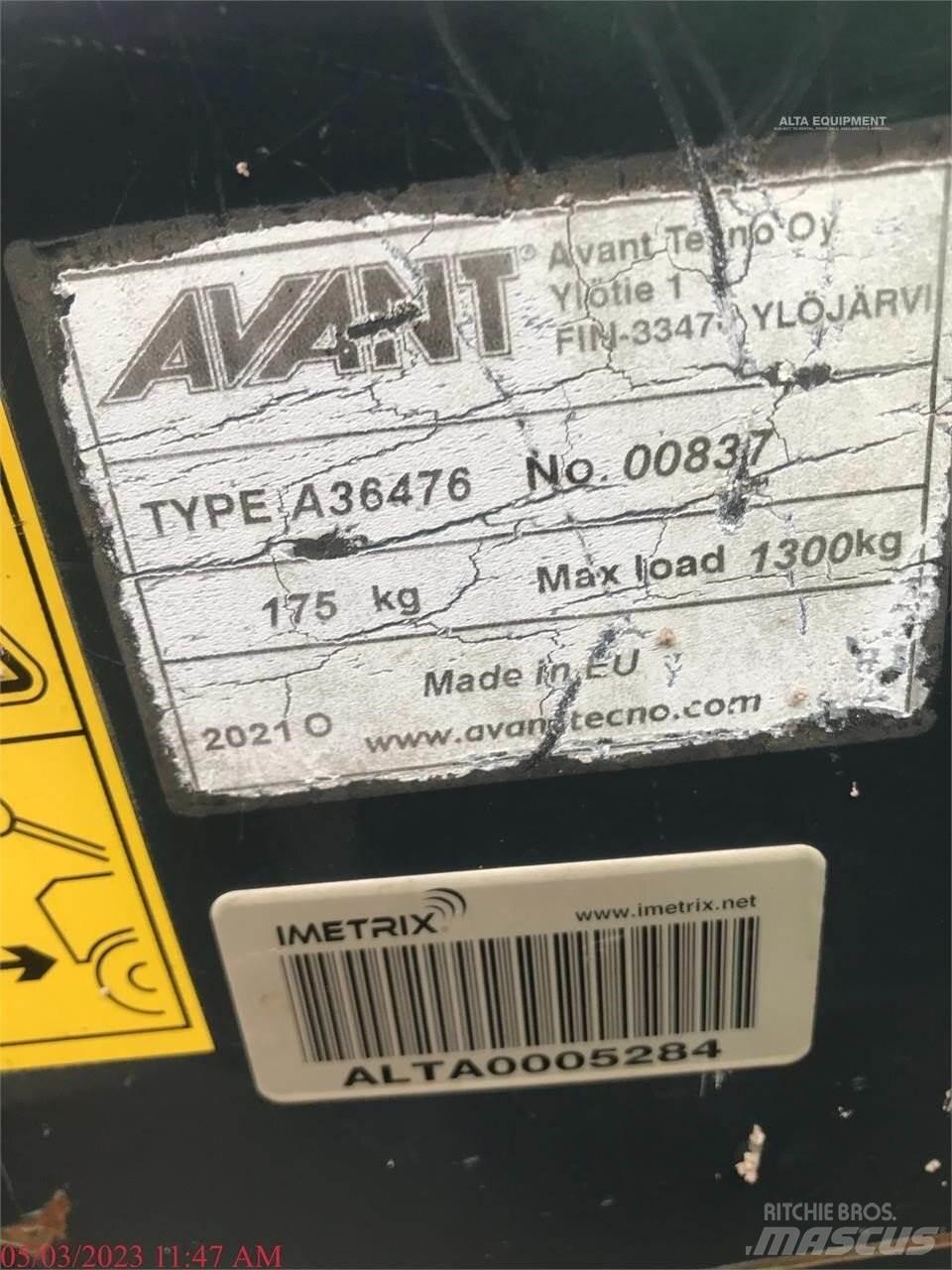 Avant 755I Radlader