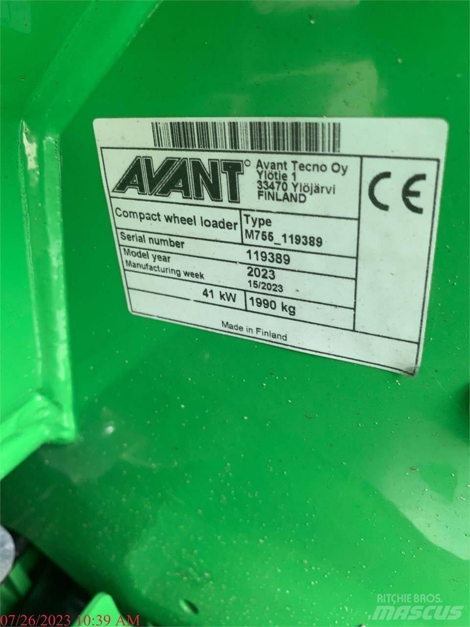 Avant 755I Radlader