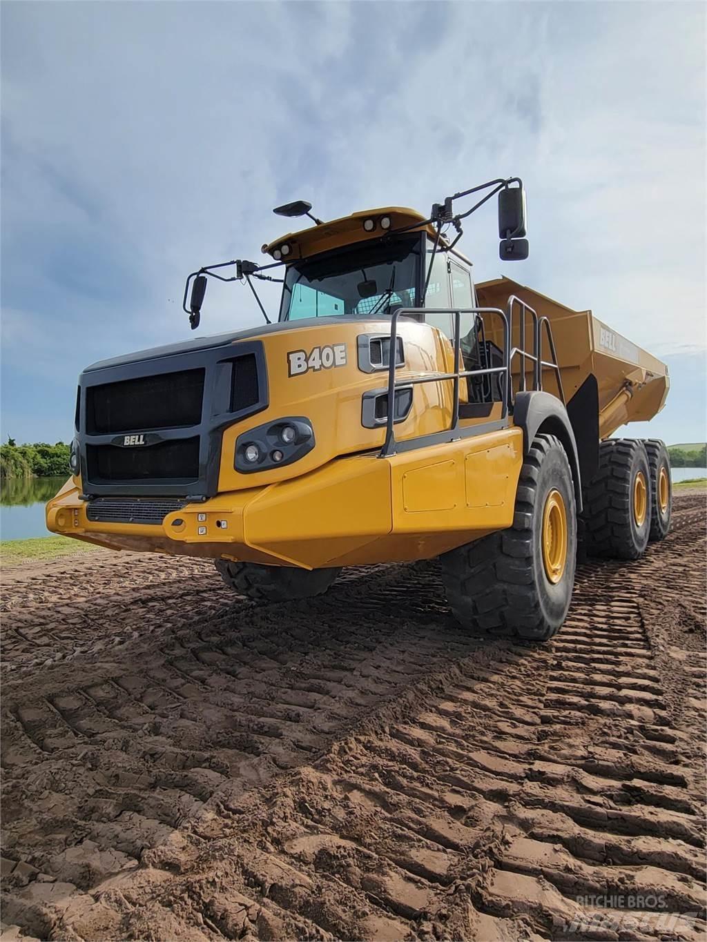 Bell B40E Dumper - Knickgelenk