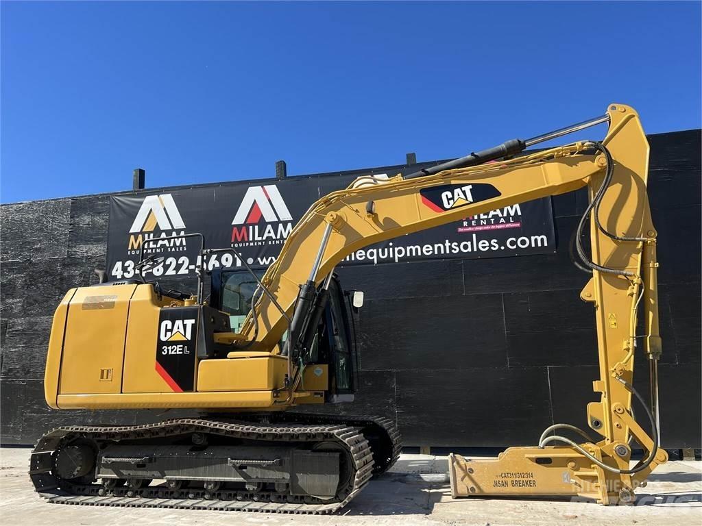 CAT 312E Materialumschlag