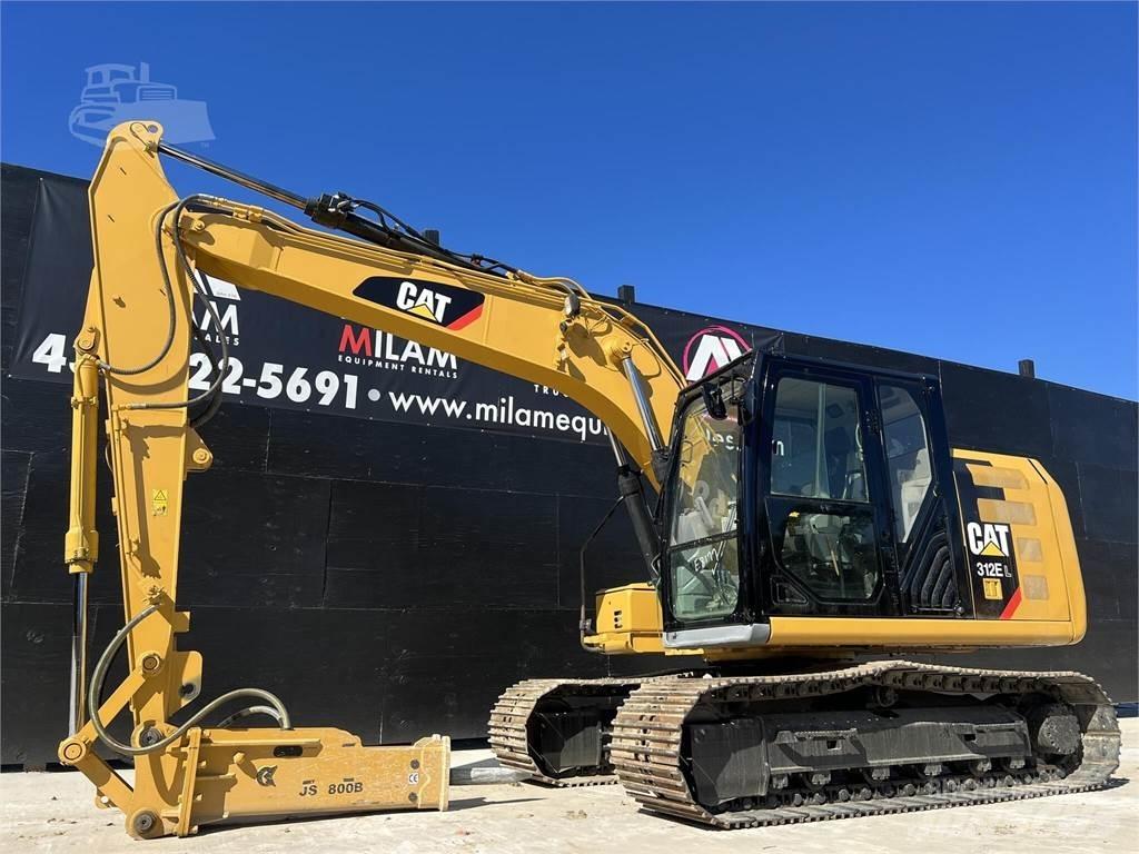CAT 312E Materialumschlag