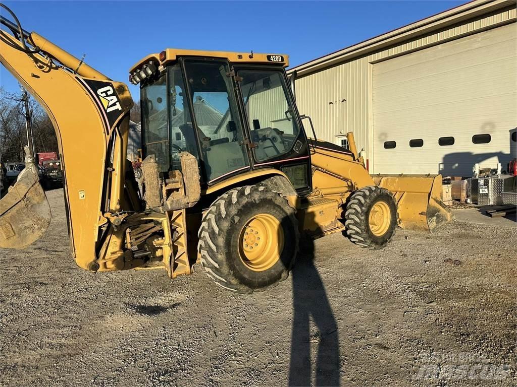 CAT 420D Baggerlader