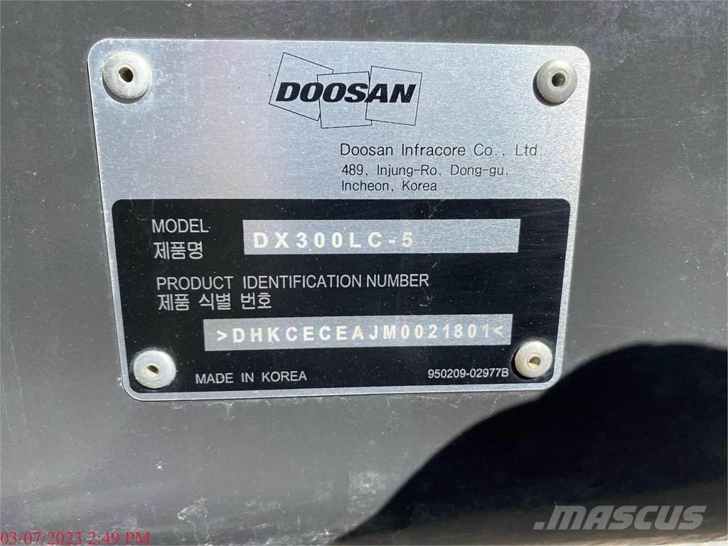 Doosan DX300 LC-5 Materialumschlag
