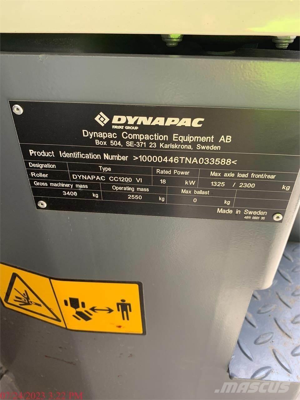 Dynapac CC1200 VI Tandemwalzen