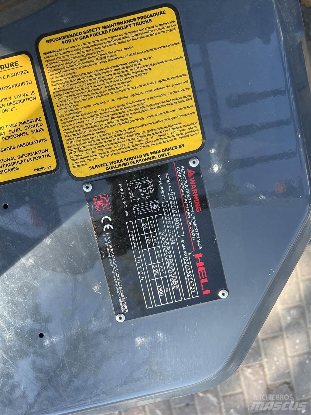 Heli CPQYD25 Andere Gabelstapler