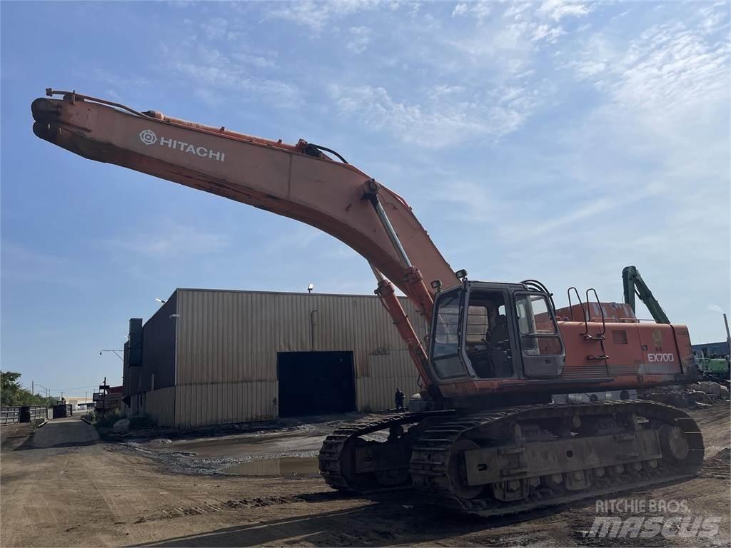 Hitachi EX700 Raupenbagger