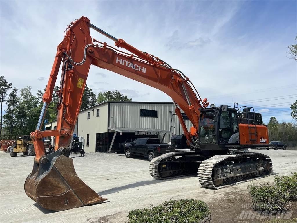 Hitachi ZX490 LCH-6 Raupenbagger