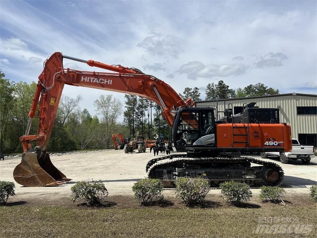 Hitachi ZX490 LCH-6 Raupenbagger