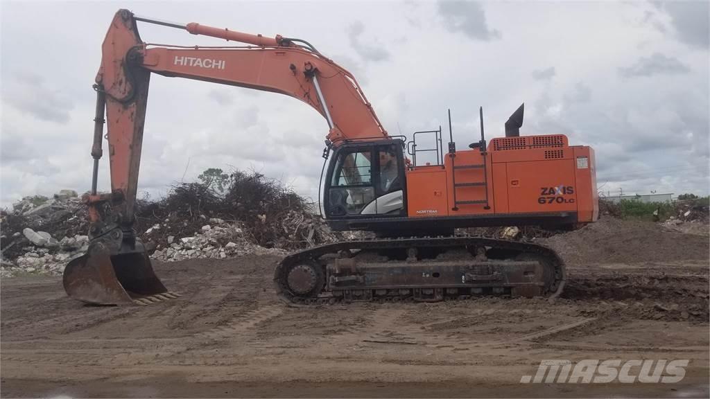 Hitachi ZX670 LC-5B Raupenbagger