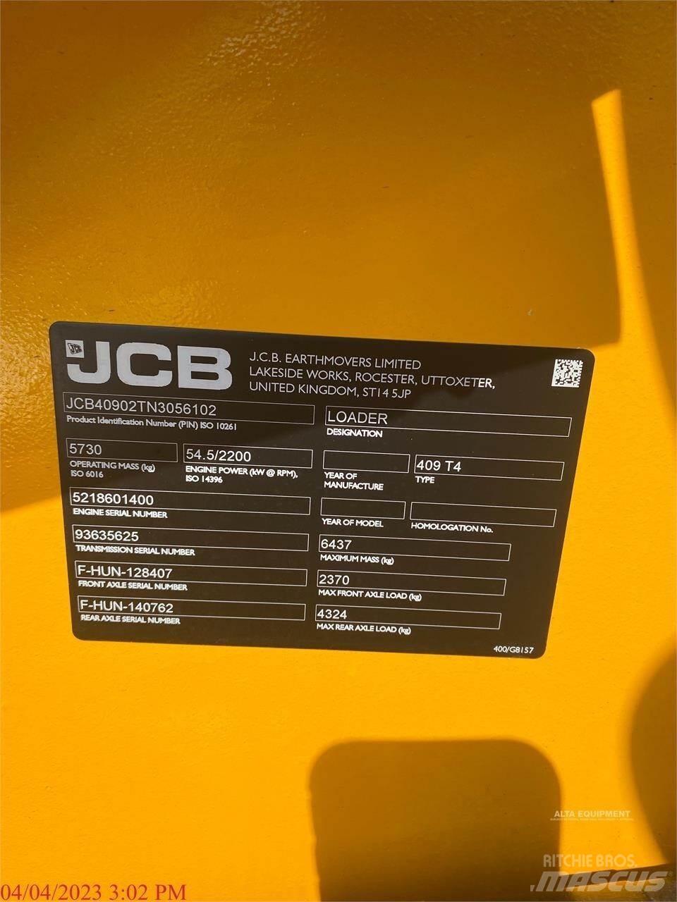 JCB 409 Radlader