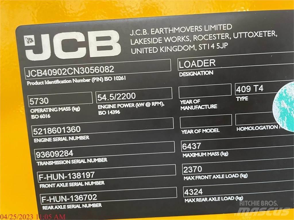 JCB 409 Radlader