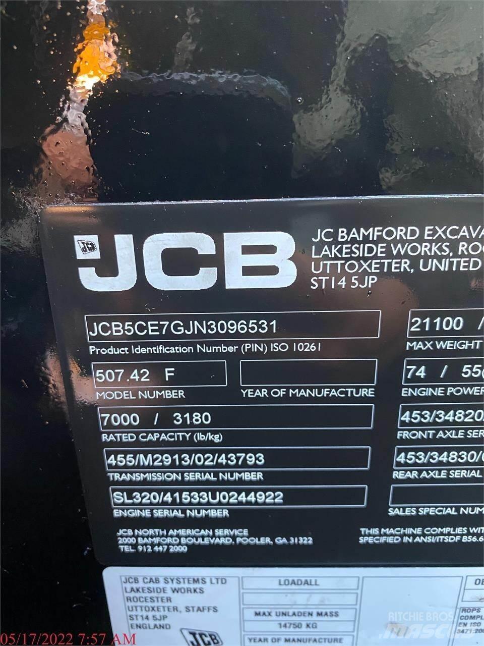 JCB 507-42 Teleskoplader