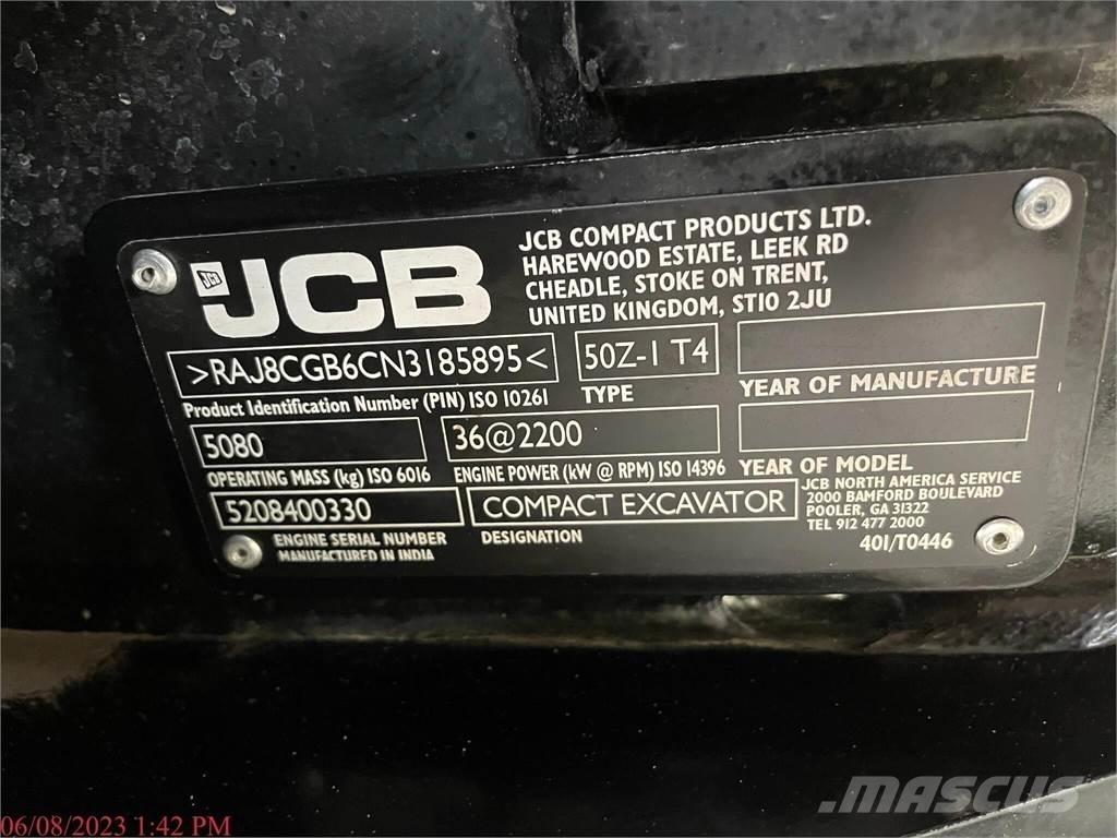 JCB 50Z-1 Minibagger < 7t
