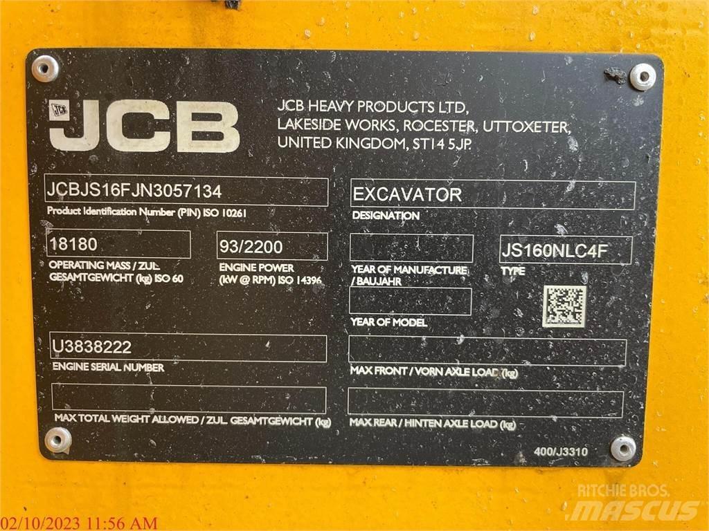 JCB JS160 Raupenbagger
