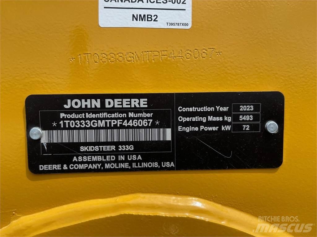 John Deere 333G Kompaktlader