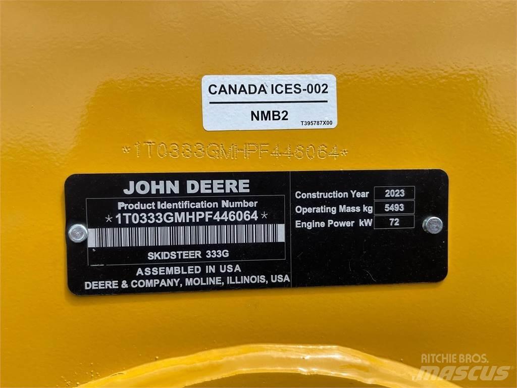John Deere 333G Kompaktlader