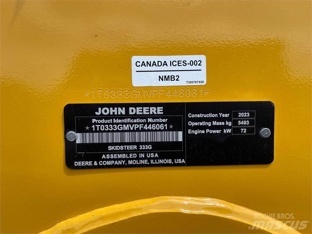 John Deere 333G Kompaktlader
